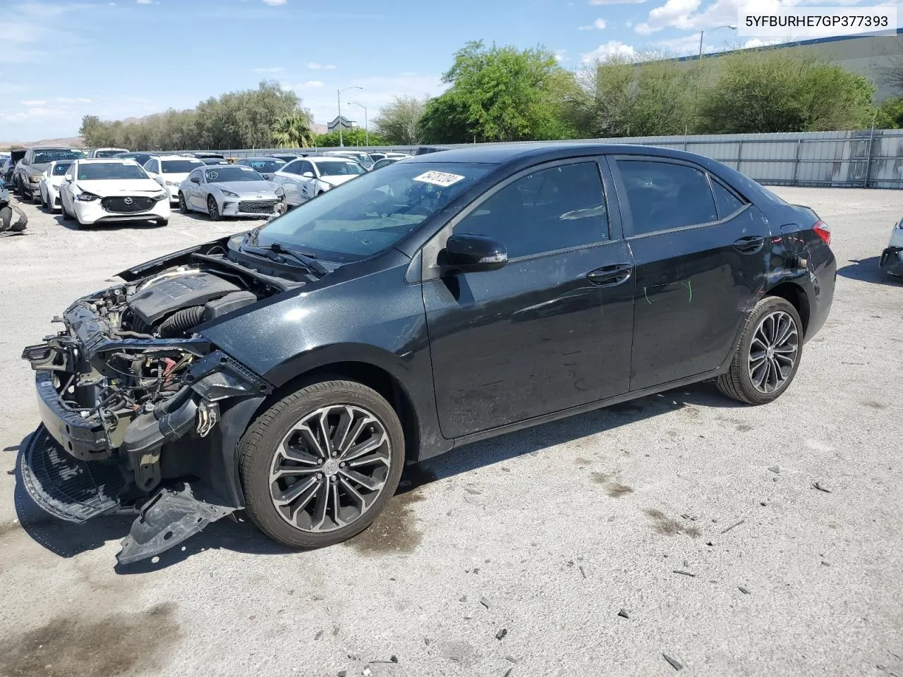 5YFBURHE7GP377393 2016 Toyota Corolla L