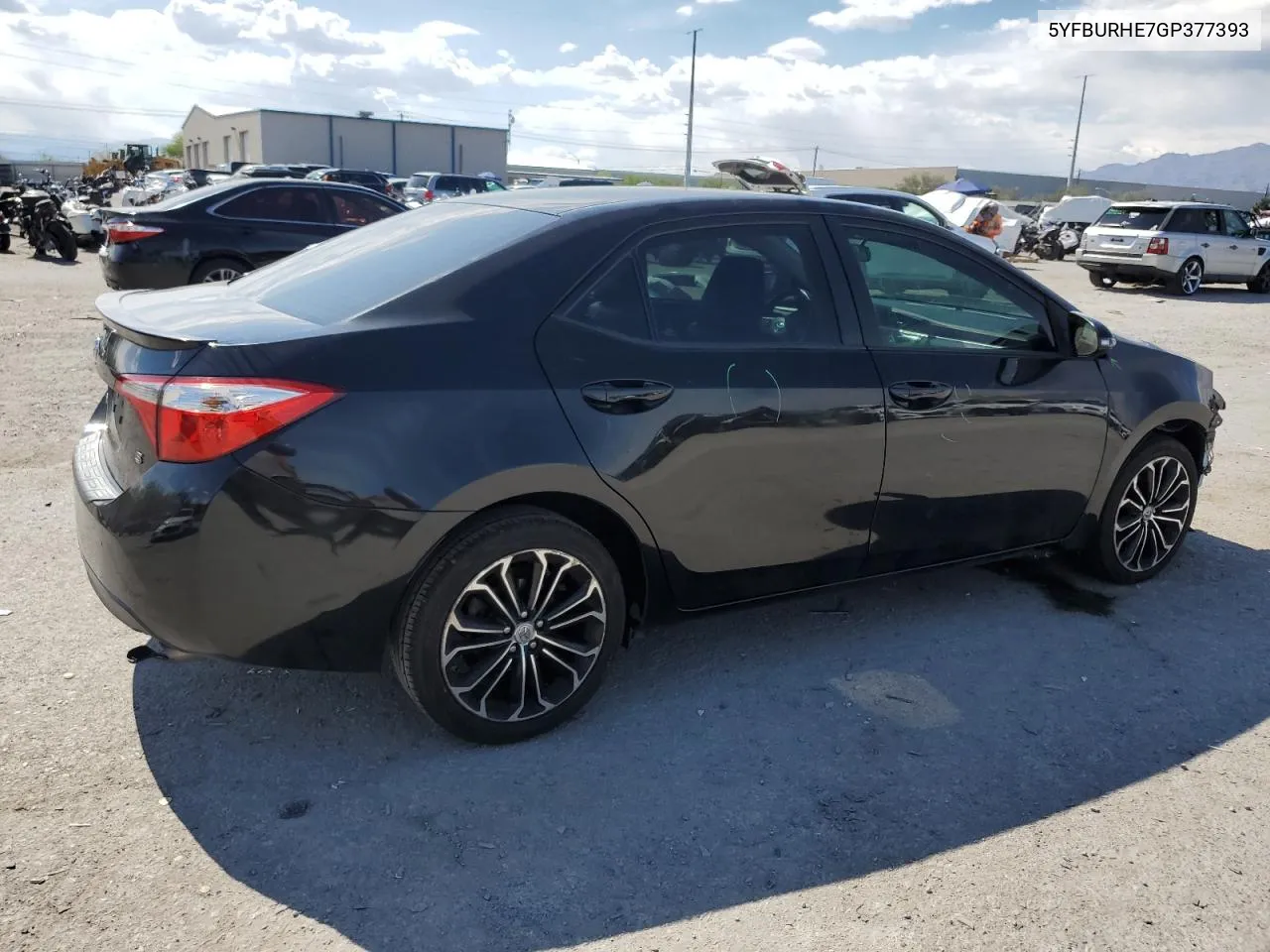 2016 Toyota Corolla L VIN: 5YFBURHE7GP377393 Lot: 54781204