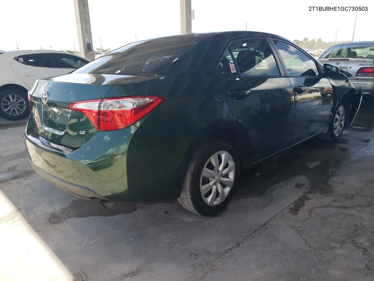 2016 Toyota Corolla L VIN: 2T1BURHE1GC730503 Lot: 54927102