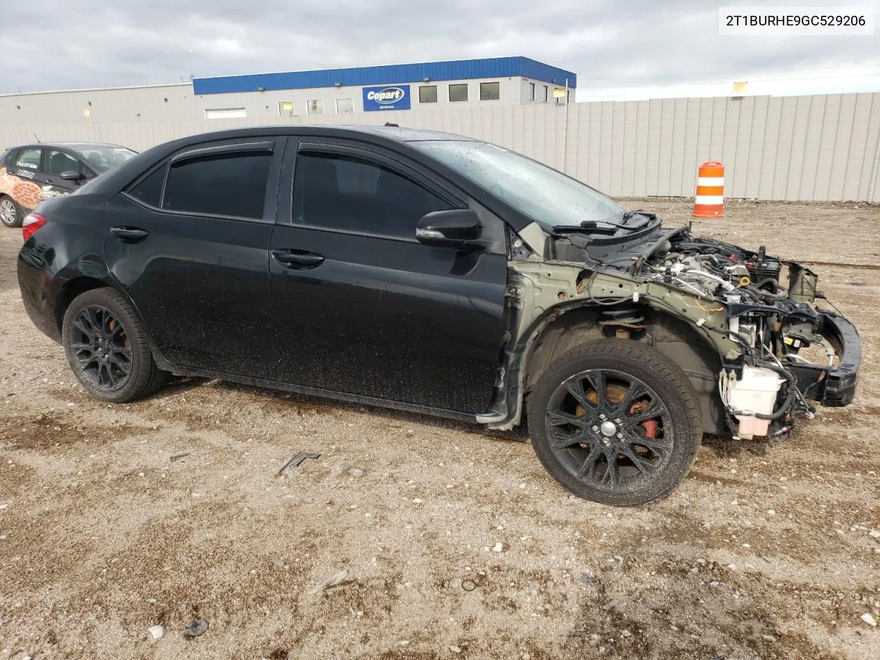 2016 Toyota Corolla L VIN: 2T1BURHE9GC529206 Lot: 58807834