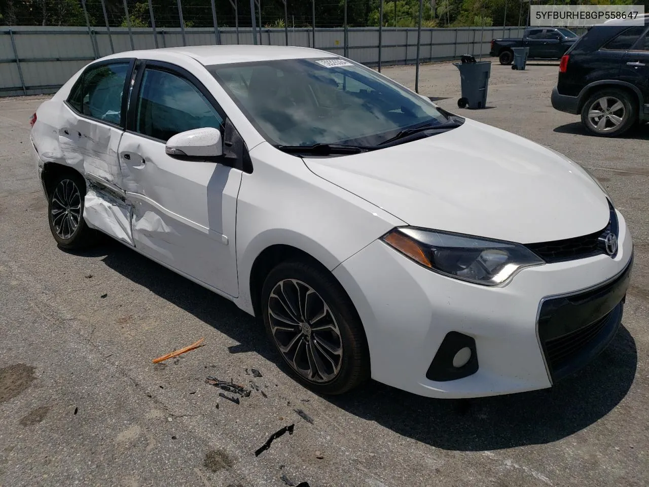 2016 Toyota Corolla L VIN: 5YFBURHE8GP558647 Lot: 59326364