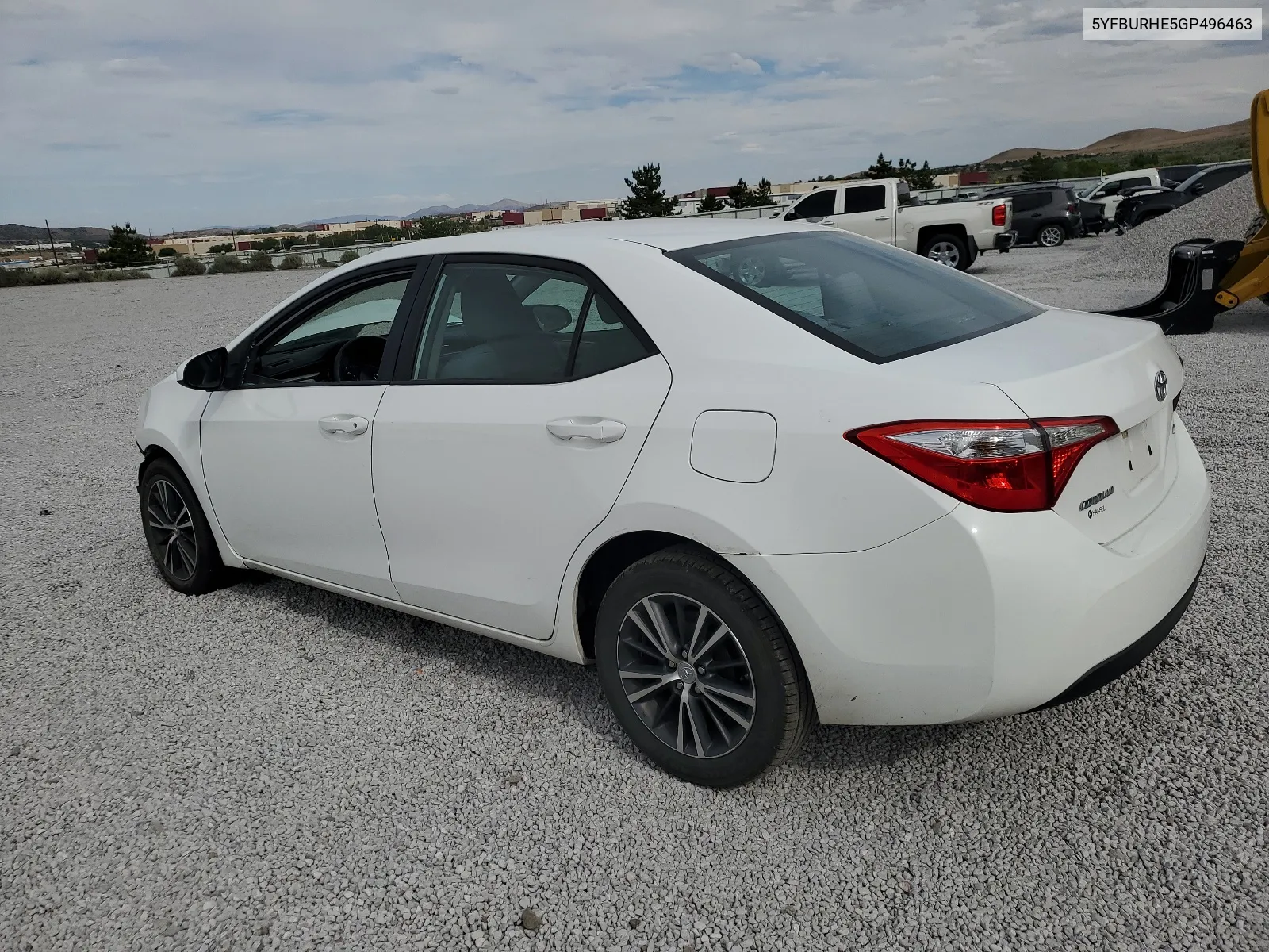 2016 Toyota Corolla L VIN: 5YFBURHE5GP496463 Lot: 59797454