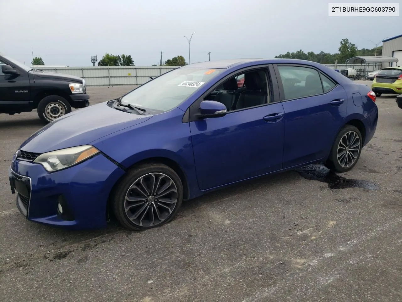 2016 Toyota Corolla L VIN: 2T1BURHE9GC603790 Lot: 60246984