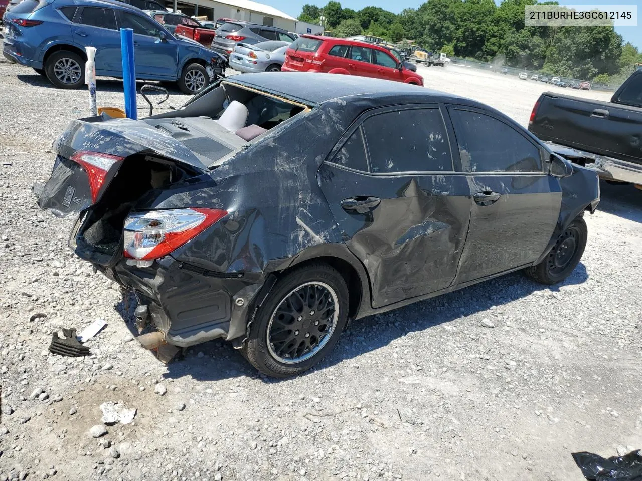 2016 Toyota Corolla L VIN: 2T1BURHE3GC612145 Lot: 60530784