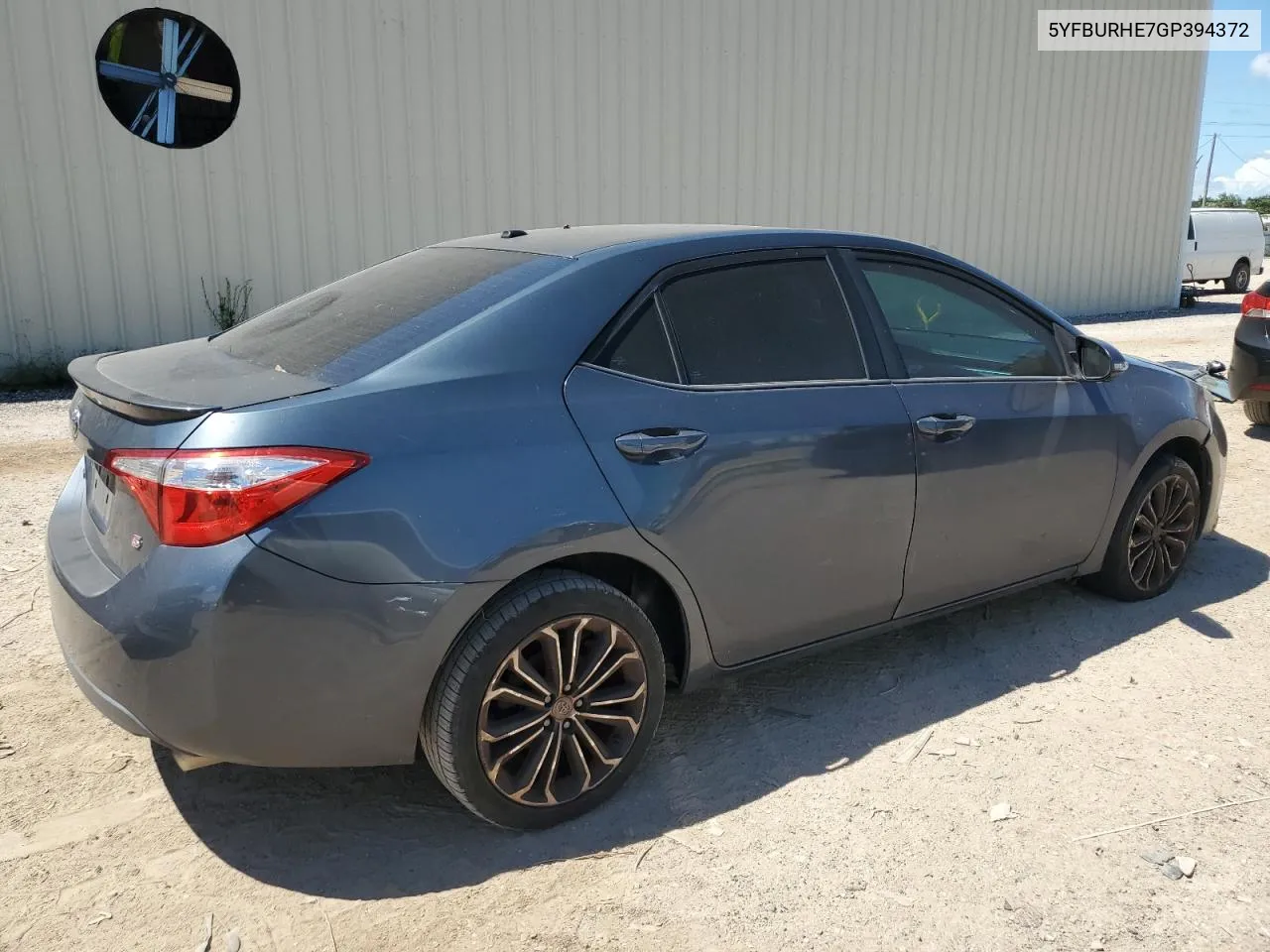 2016 Toyota Corolla L VIN: 5YFBURHE7GP394372 Lot: 60538994