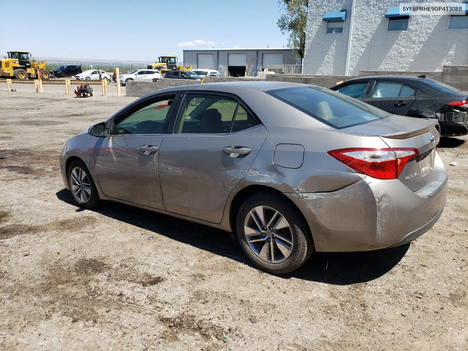 2016 Toyota Corolla Eco VIN: 5YFBPRHE9GP413088 Lot: 61876984