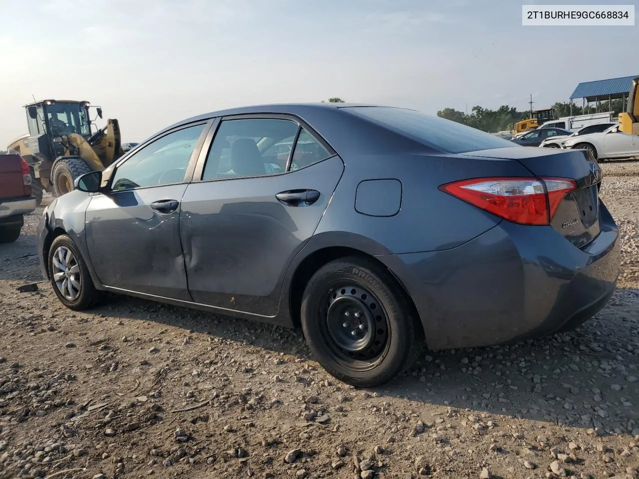 2016 Toyota Corolla L VIN: 2T1BURHE9GC668834 Lot: 62740084