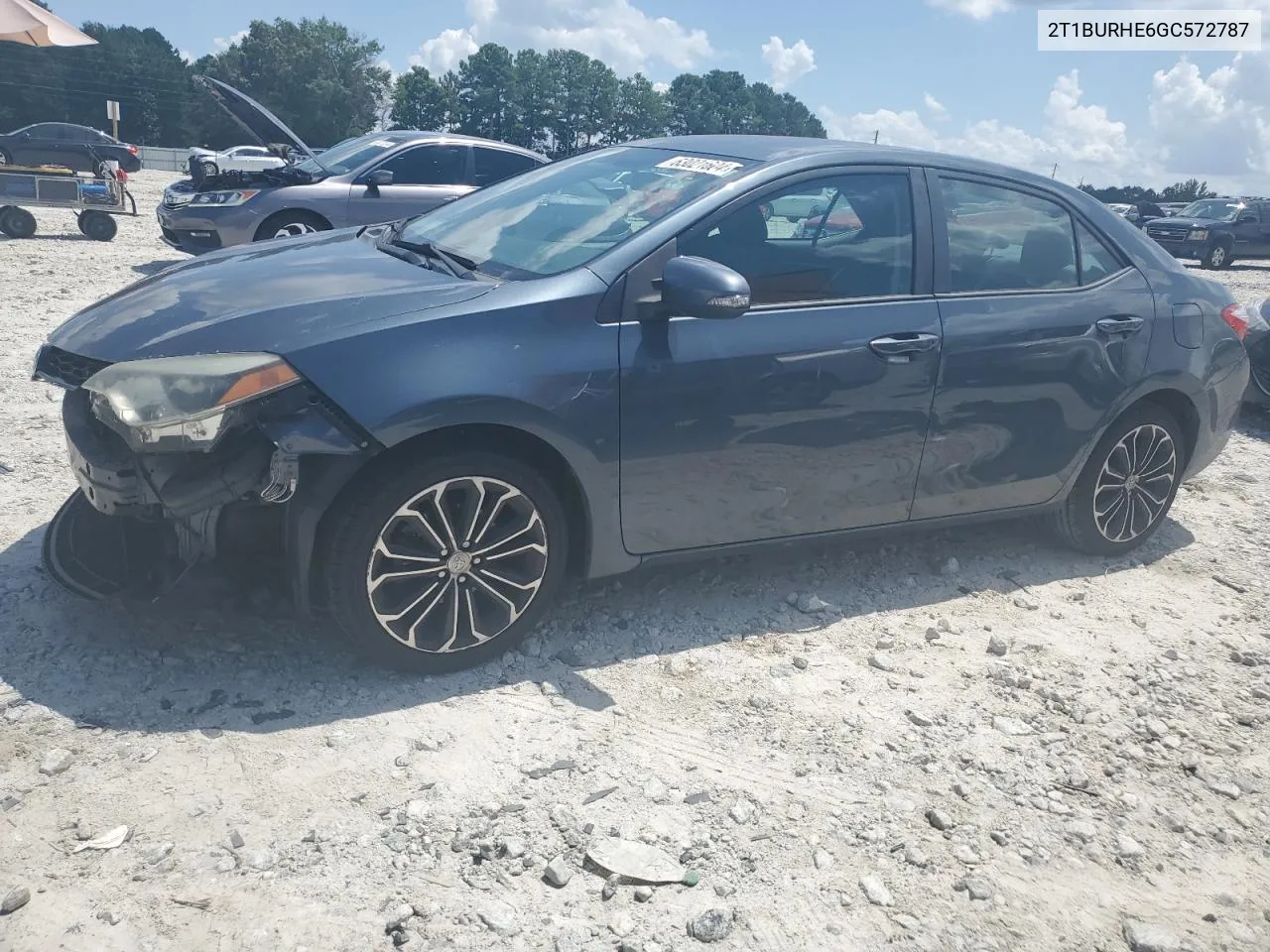 2016 Toyota Corolla L VIN: 2T1BURHE6GC572787 Lot: 63021604