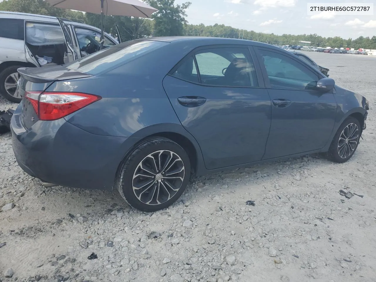 2016 Toyota Corolla L VIN: 2T1BURHE6GC572787 Lot: 63021604