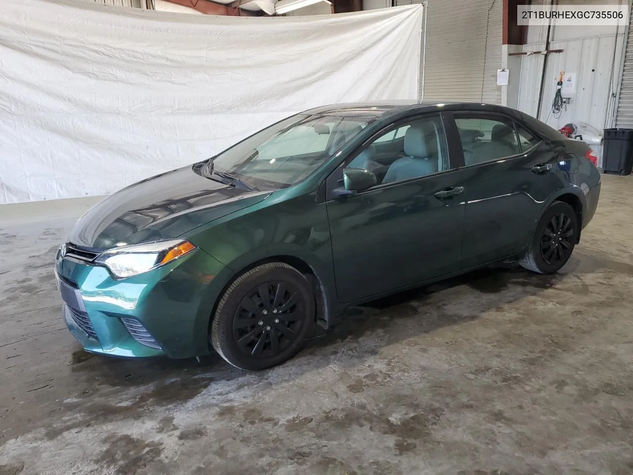 2016 Toyota Corolla L VIN: 2T1BURHEXGC735506 Lot: 63081364