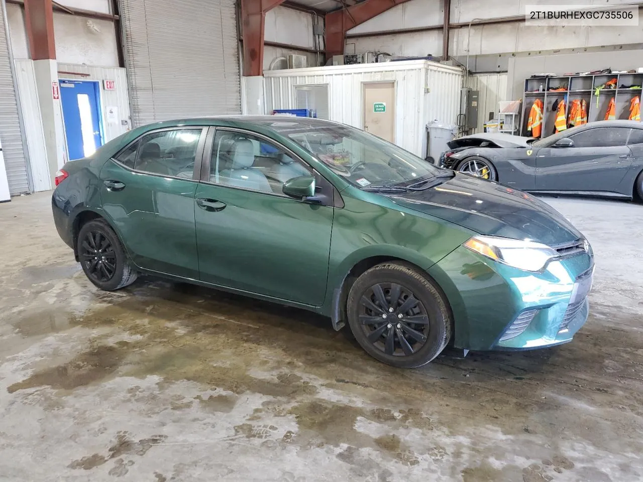 2016 Toyota Corolla L VIN: 2T1BURHEXGC735506 Lot: 63081364