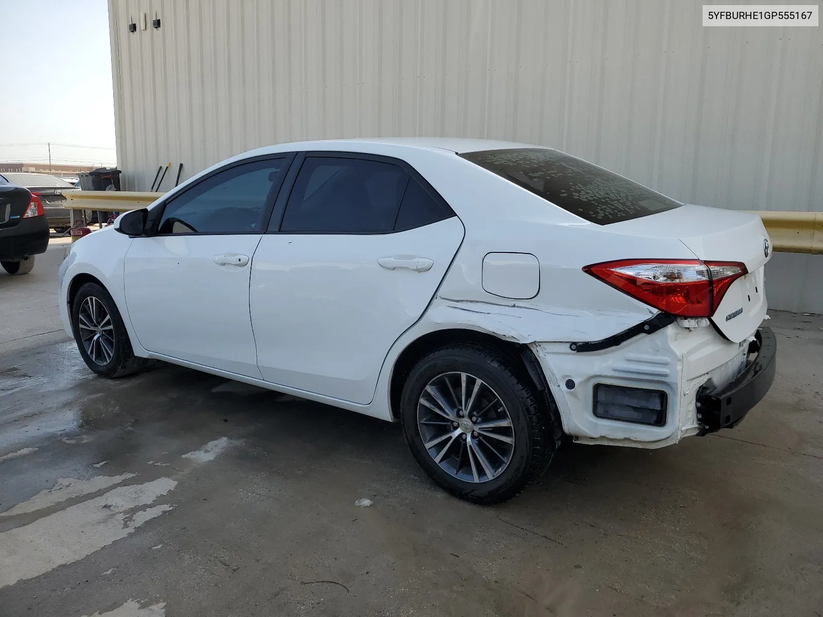 2016 Toyota Corolla L VIN: 5YFBURHE1GP555167 Lot: 63494694