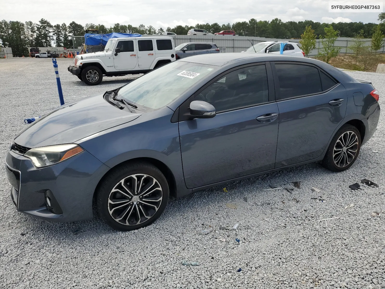 2016 Toyota Corolla L VIN: 5YFBURHE0GP487363 Lot: 63586904