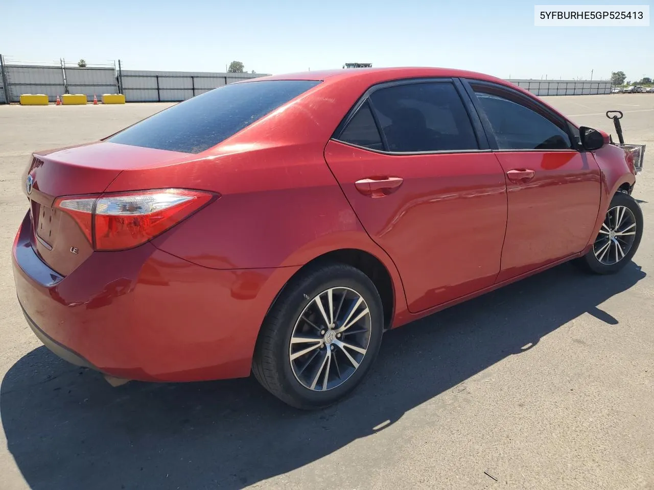 2016 Toyota Corolla L VIN: 5YFBURHE5GP525413 Lot: 63659814