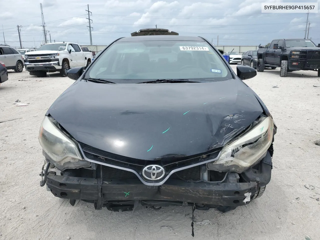 5YFBURHE9GP415657 2016 Toyota Corolla L