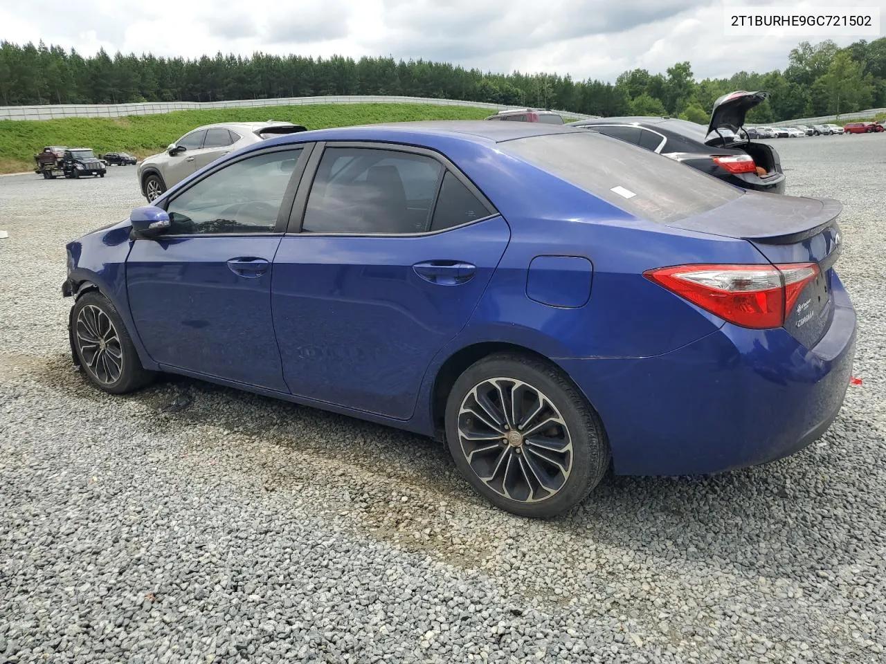 2016 Toyota Corolla L VIN: 2T1BURHE9GC721502 Lot: 63992354