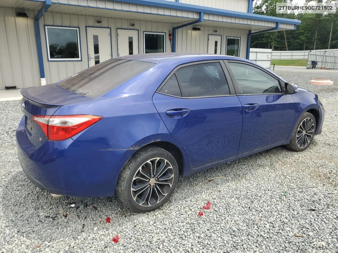 2016 Toyota Corolla L VIN: 2T1BURHE9GC721502 Lot: 63992354