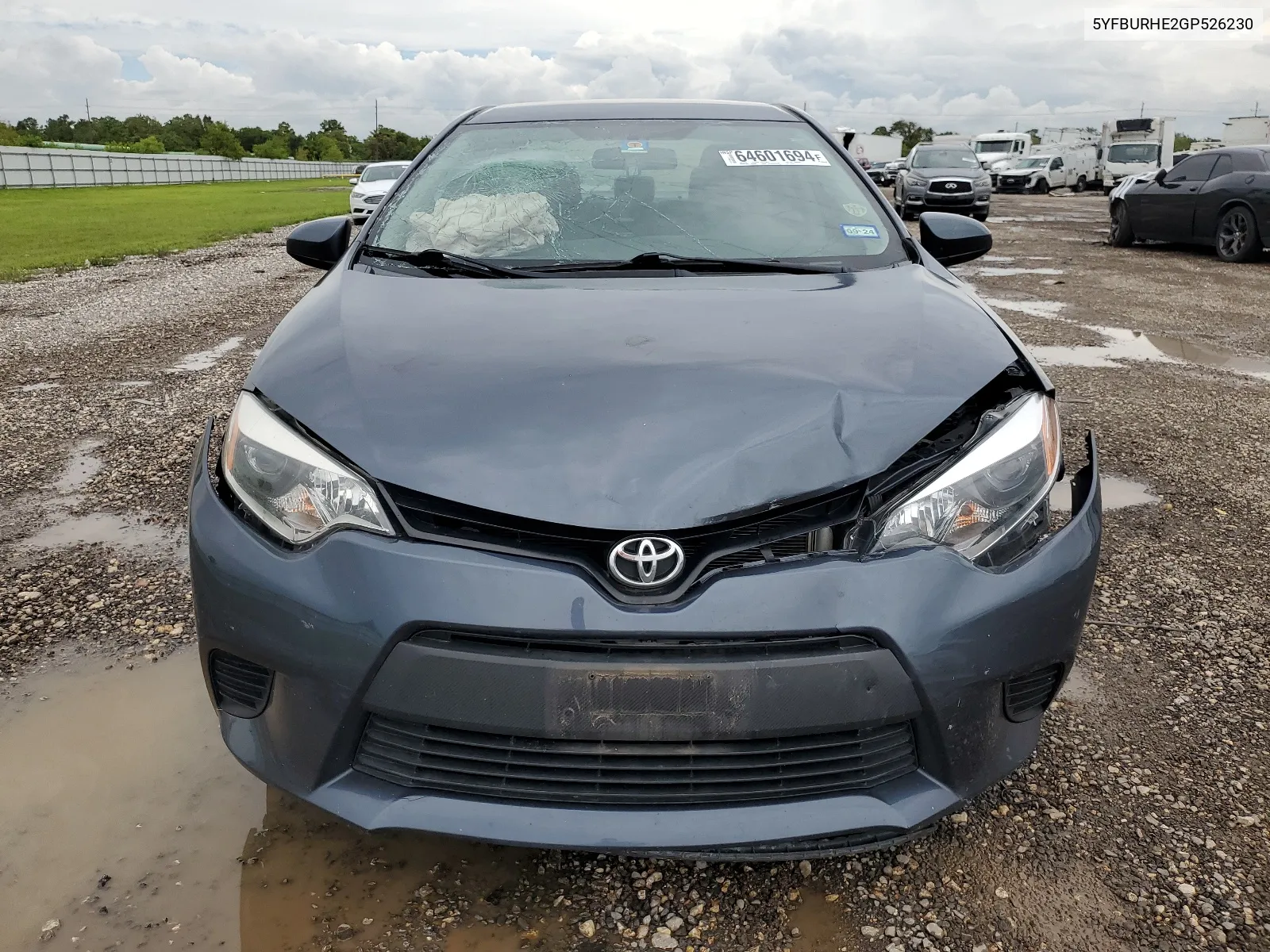 5YFBURHE2GP526230 2016 Toyota Corolla L