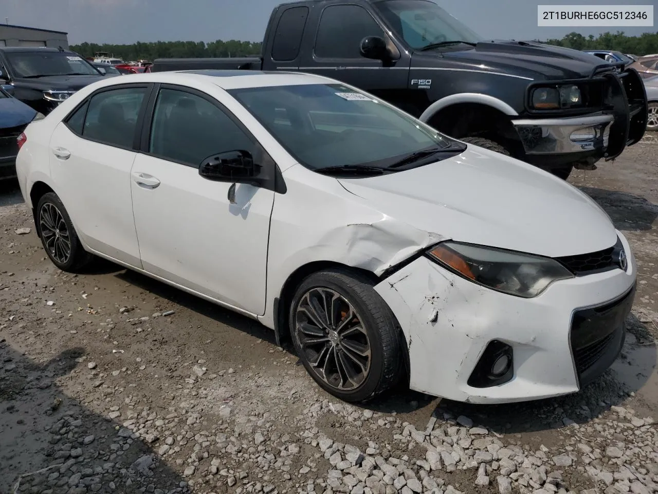 2T1BURHE6GC512346 2016 Toyota Corolla L