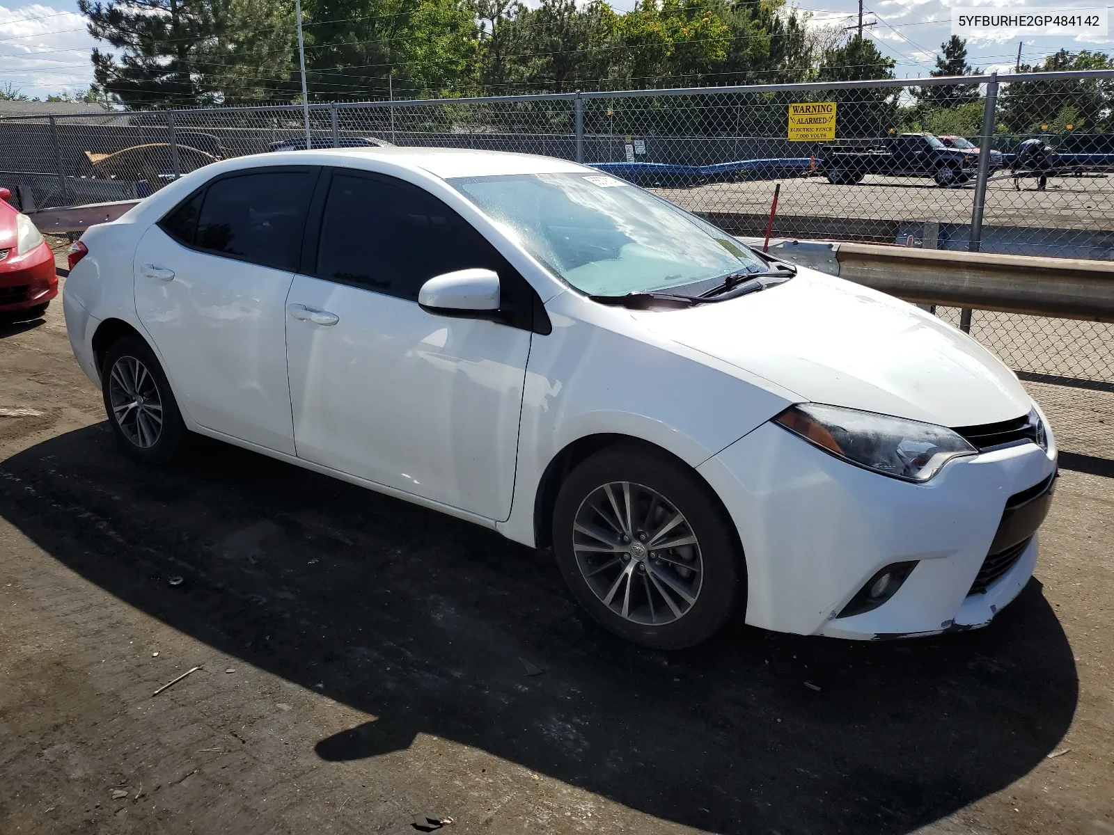 5YFBURHE2GP484142 2016 Toyota Corolla L