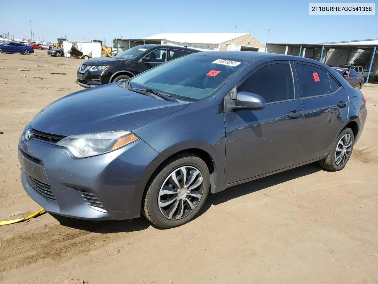 2016 Toyota Corolla L VIN: 2T1BURHE7GC541368 Lot: 65820664