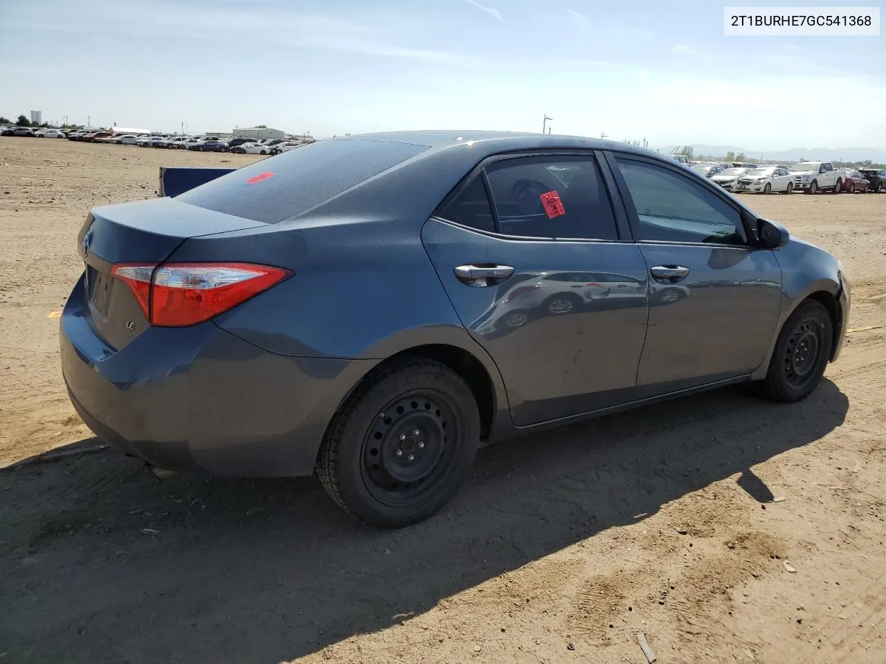 2016 Toyota Corolla L VIN: 2T1BURHE7GC541368 Lot: 65820664