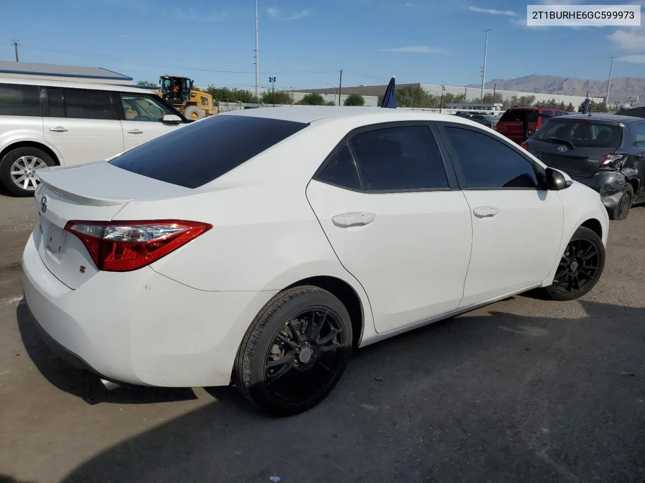 2016 Toyota Corolla L VIN: 2T1BURHE6GC599973 Lot: 66162364