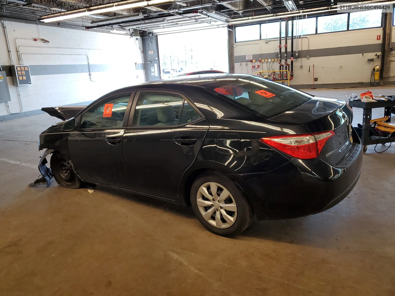 2016 Toyota Corolla L VIN: 2T1BURHE5GC496429 Lot: 66331774