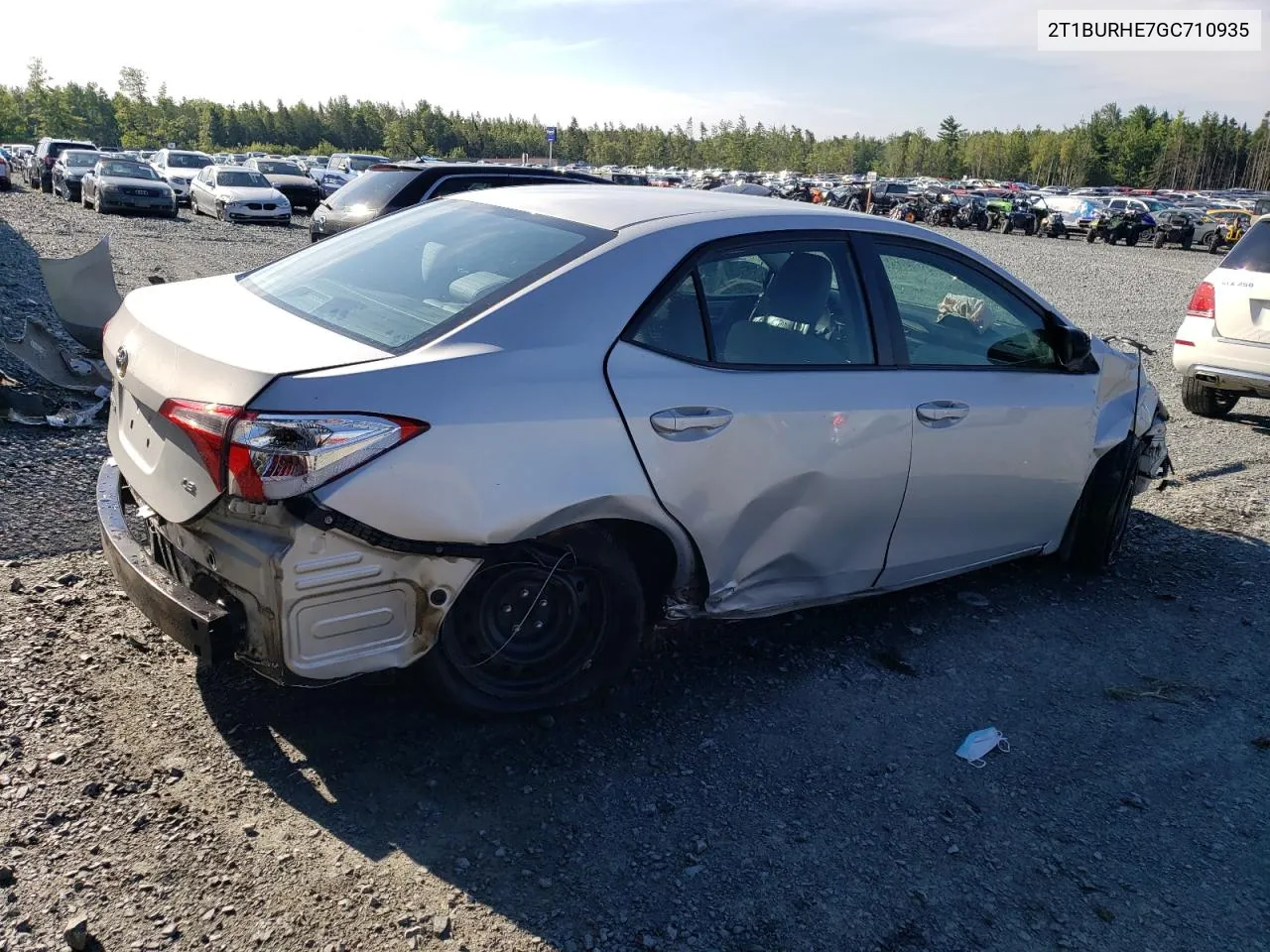 2016 Toyota Corolla L VIN: 2T1BURHE7GC710935 Lot: 66885764