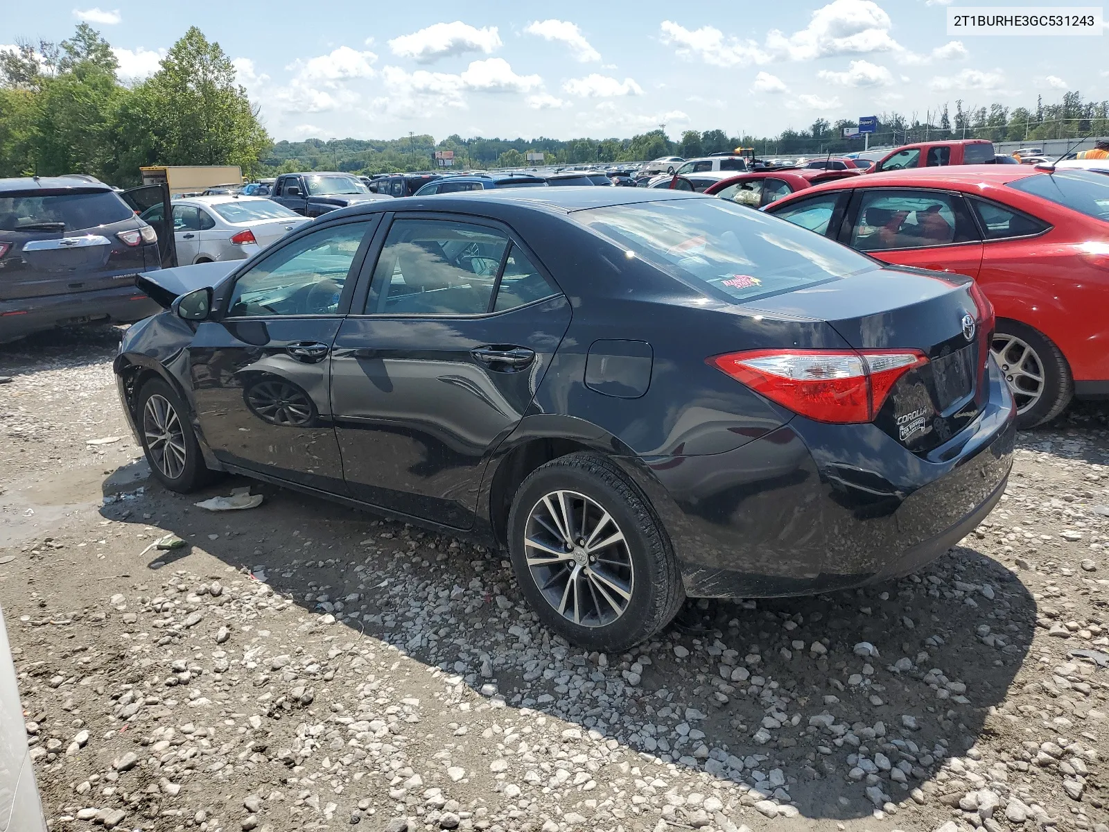 2016 Toyota Corolla L VIN: 2T1BURHE3GC531243 Lot: 66993614