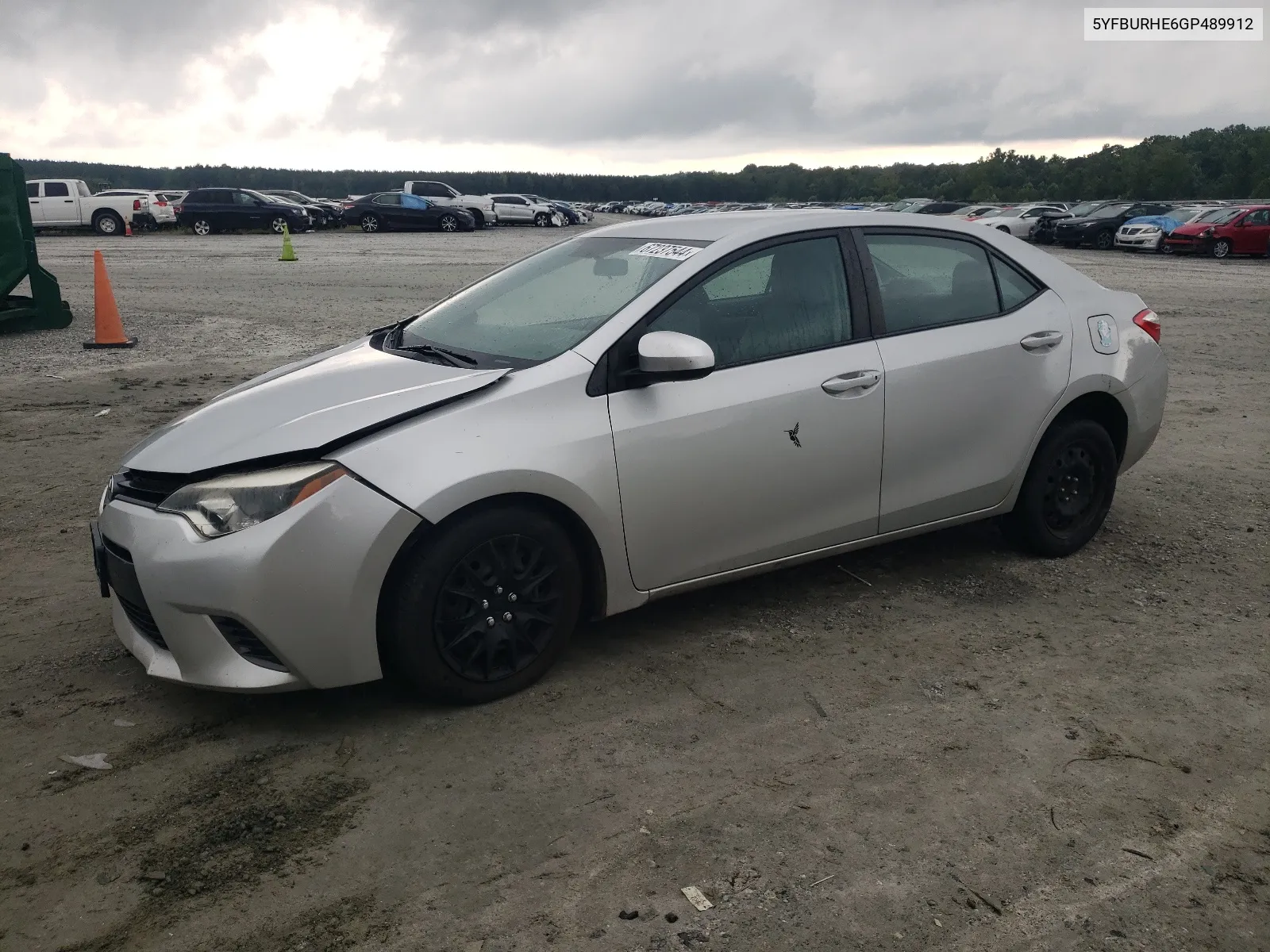 2016 Toyota Corolla L VIN: 5YFBURHE6GP489912 Lot: 67237544