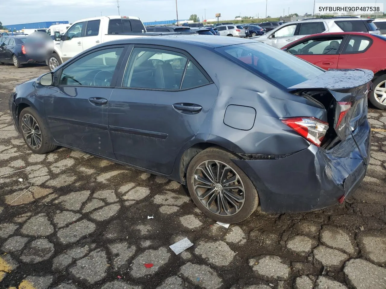 2016 Toyota Corolla L VIN: 5YFBURHE9GP487538 Lot: 67319084