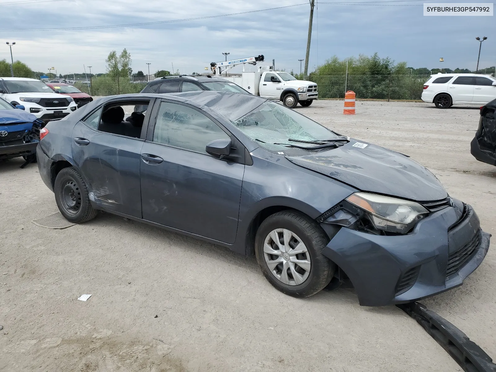 5YFBURHE3GP547992 2016 Toyota Corolla L