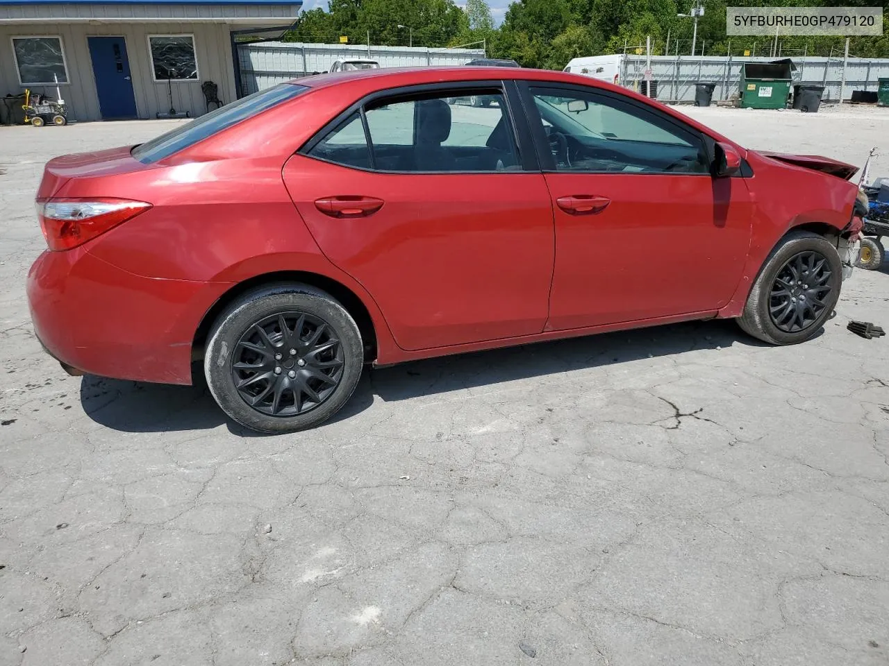 2016 Toyota Corolla L VIN: 5YFBURHE0GP479120 Lot: 67469484