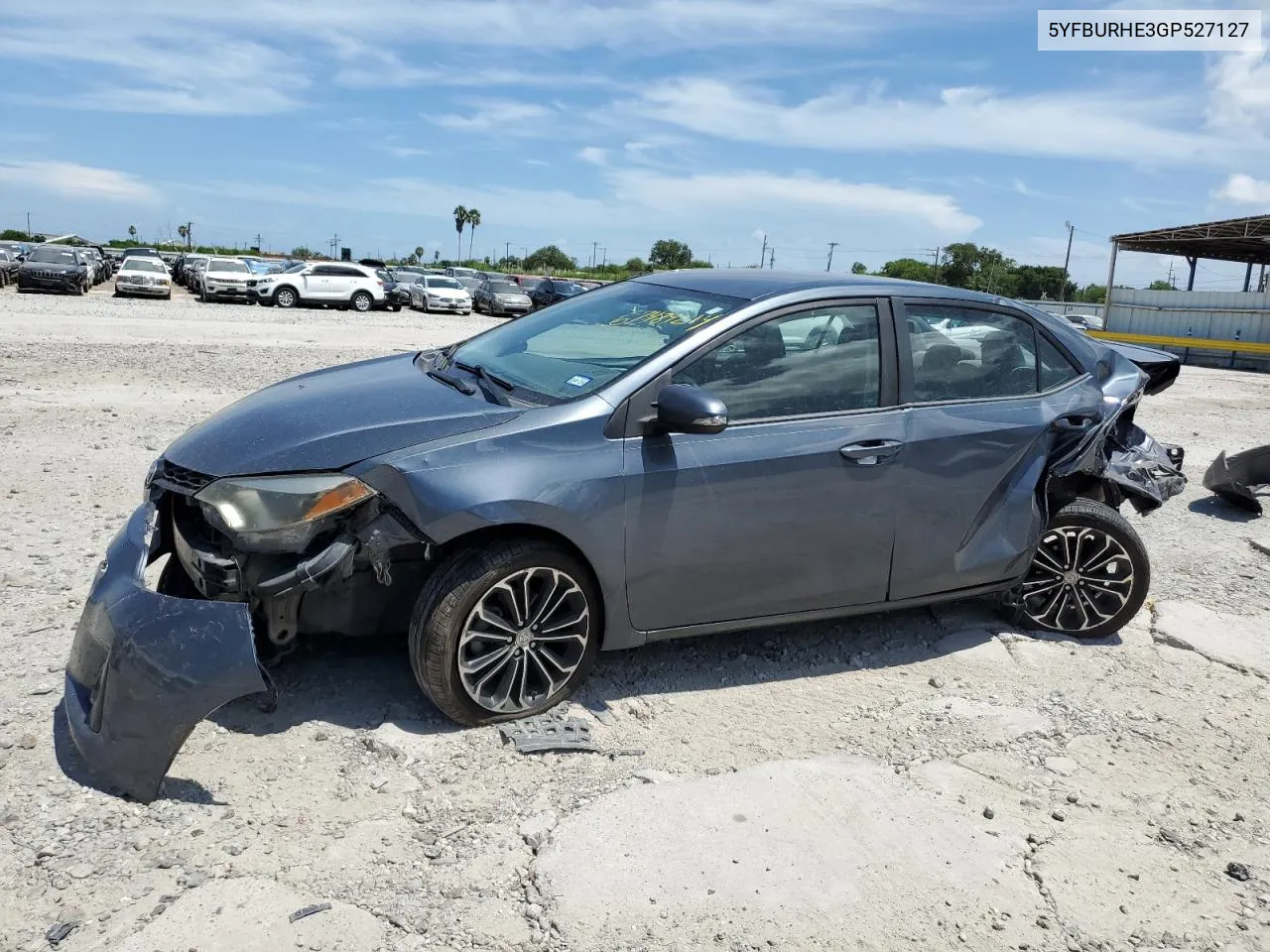 5YFBURHE3GP527127 2016 Toyota Corolla L