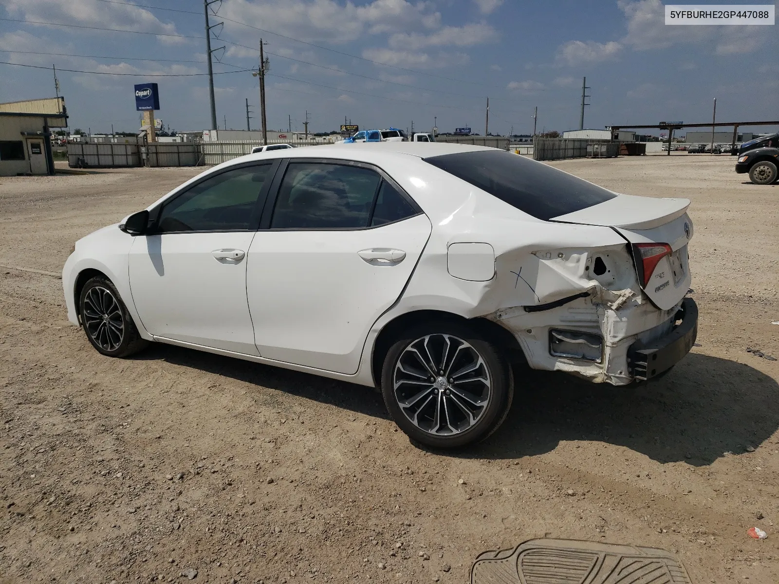 2016 Toyota Corolla L VIN: 5YFBURHE2GP447088 Lot: 67887834