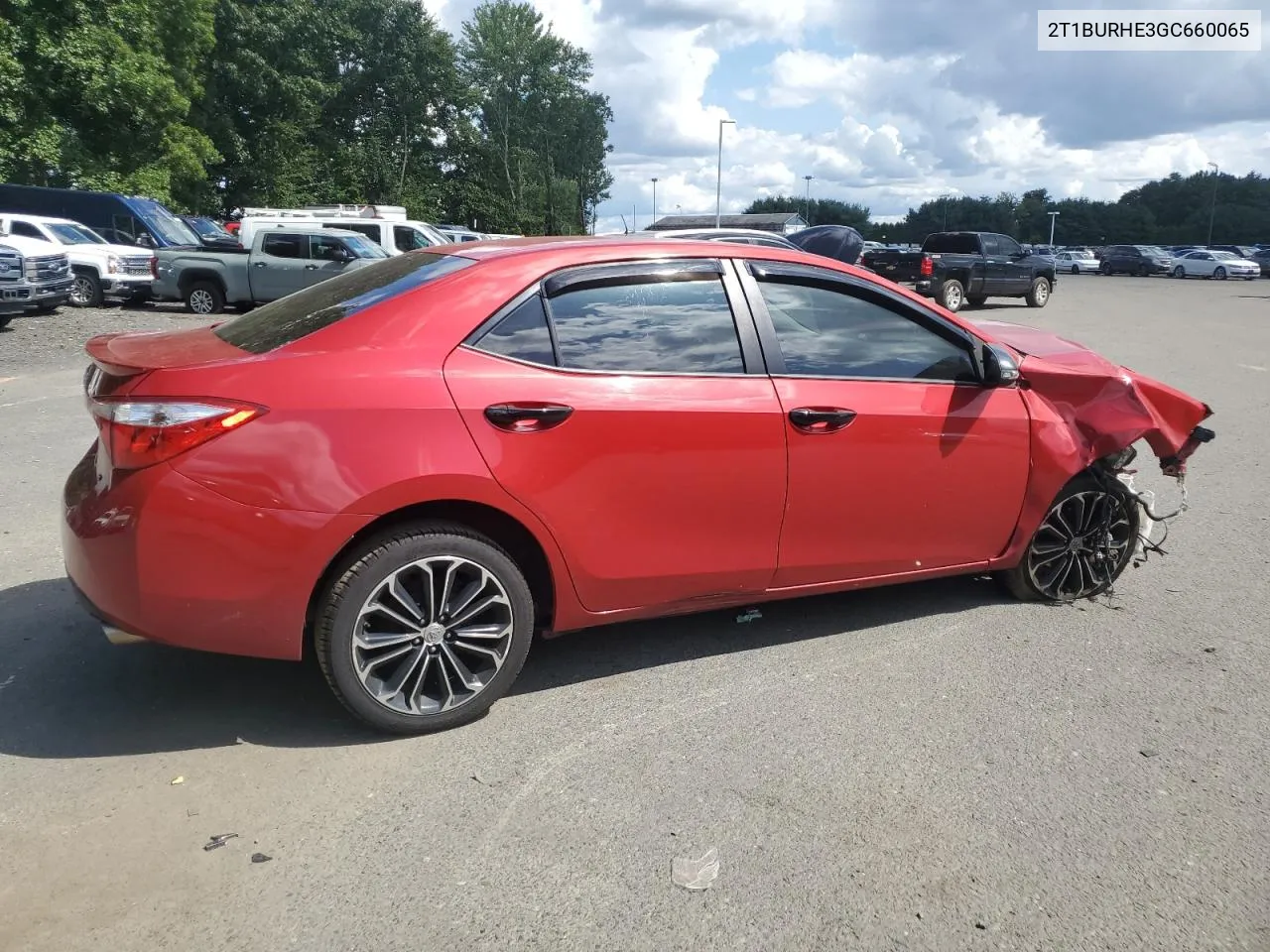 2016 Toyota Corolla L VIN: 2T1BURHE3GC660065 Lot: 68237164