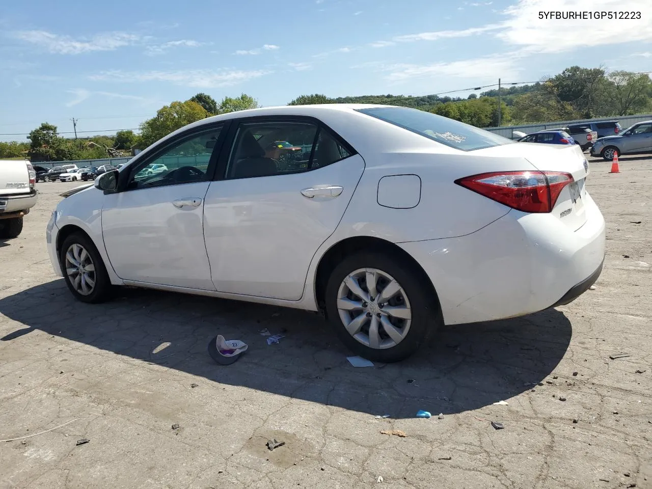 2016 Toyota Corolla L VIN: 5YFBURHE1GP512223 Lot: 68240954