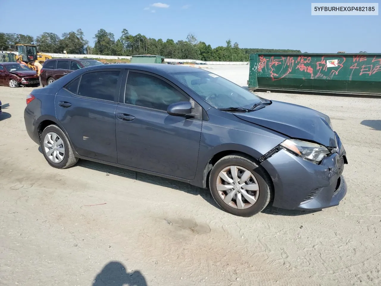 2016 Toyota Corolla L VIN: 5YFBURHEXGP482185 Lot: 68268424