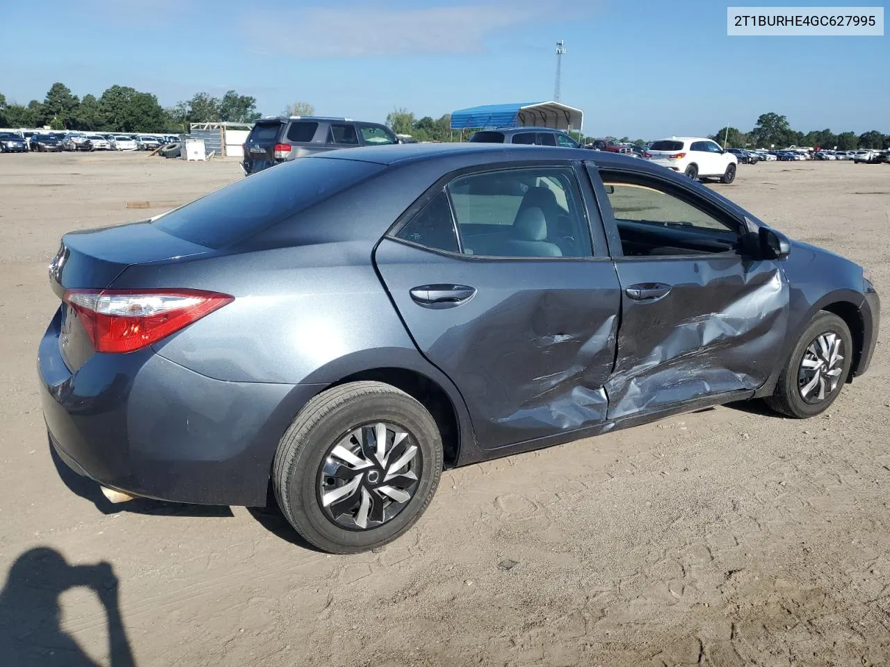 2016 Toyota Corolla L VIN: 2T1BURHE4GC627995 Lot: 68423434