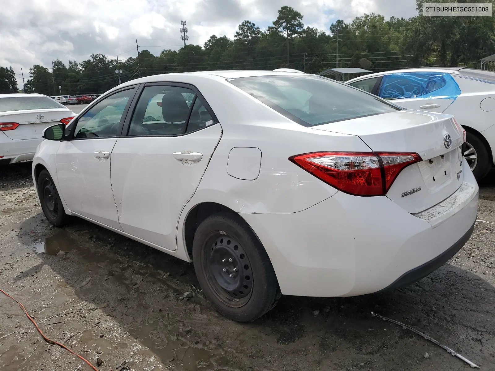 2T1BURHE5GC551008 2016 Toyota Corolla L