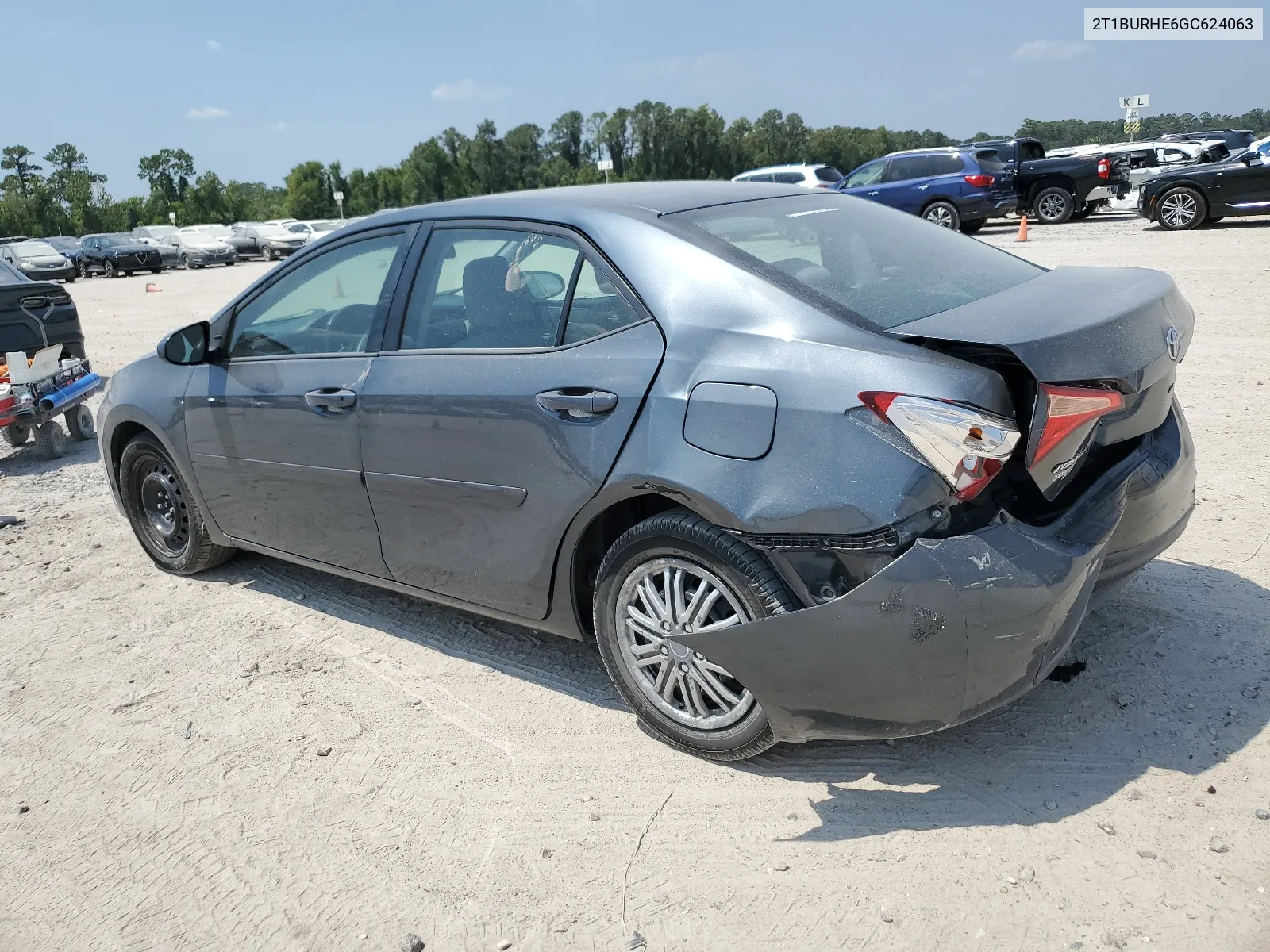 2016 Toyota Corolla L VIN: 2T1BURHE6GC624063 Lot: 68466084