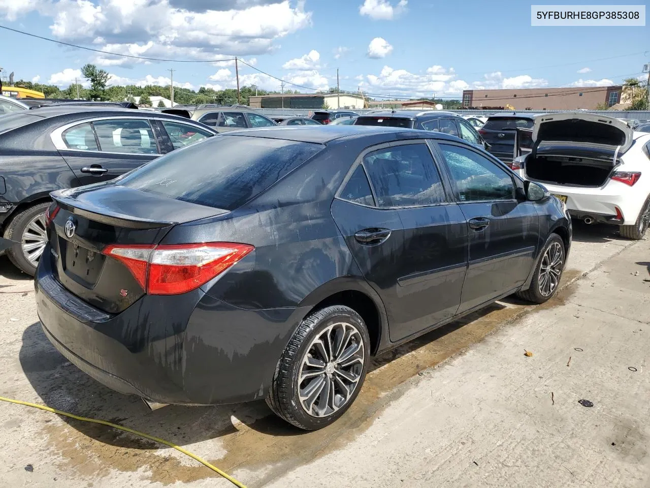 2016 Toyota Corolla L VIN: 5YFBURHE8GP385308 Lot: 68473224