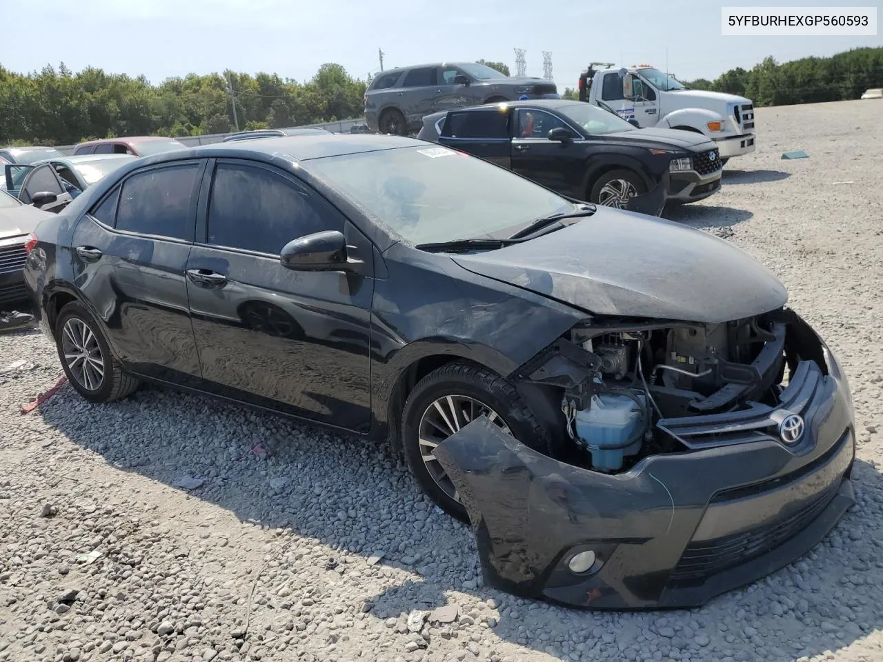 2016 Toyota Corolla L VIN: 5YFBURHEXGP560593 Lot: 68624304