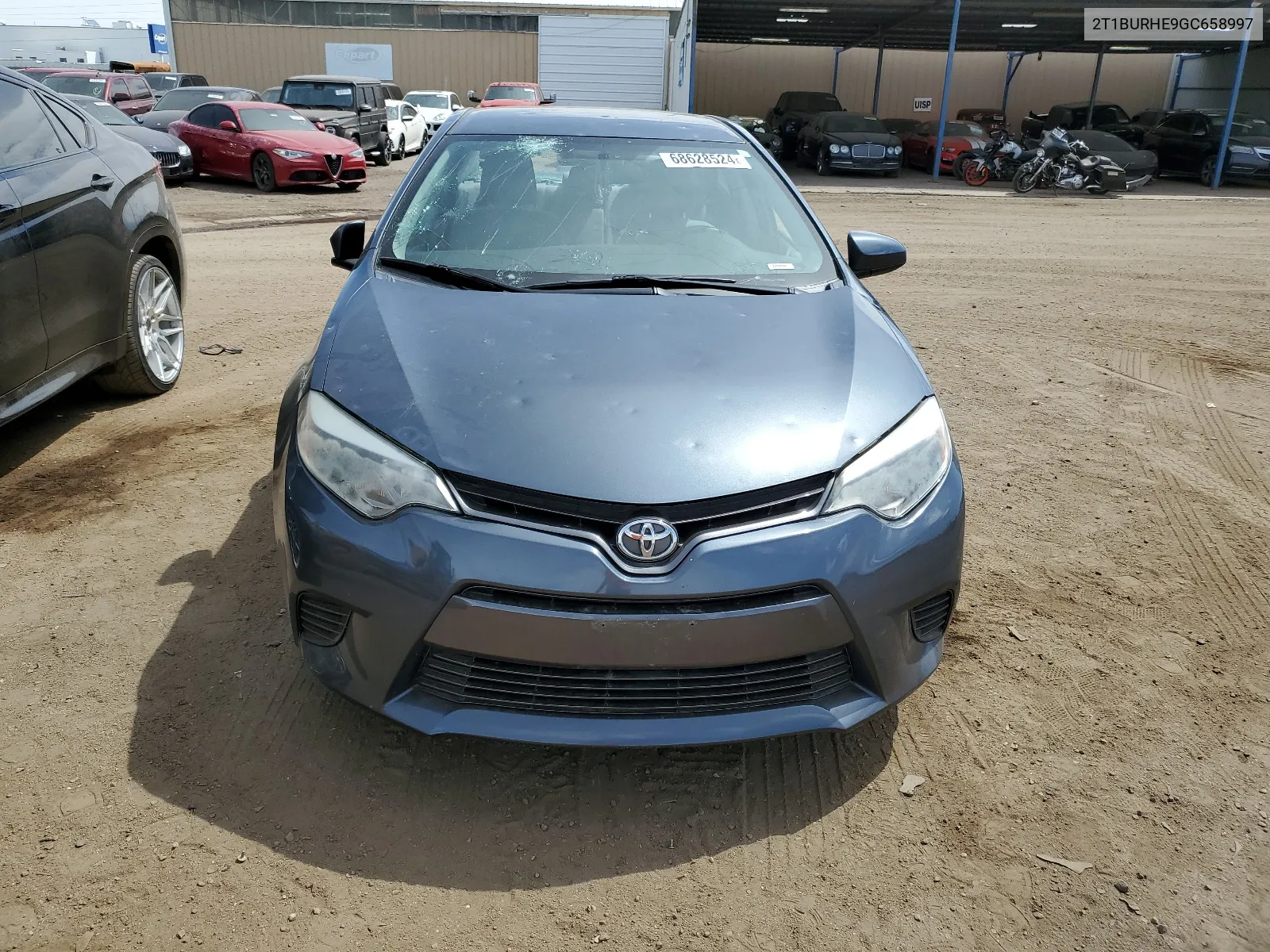 2016 Toyota Corolla L VIN: 2T1BURHE9GC658997 Lot: 68628524