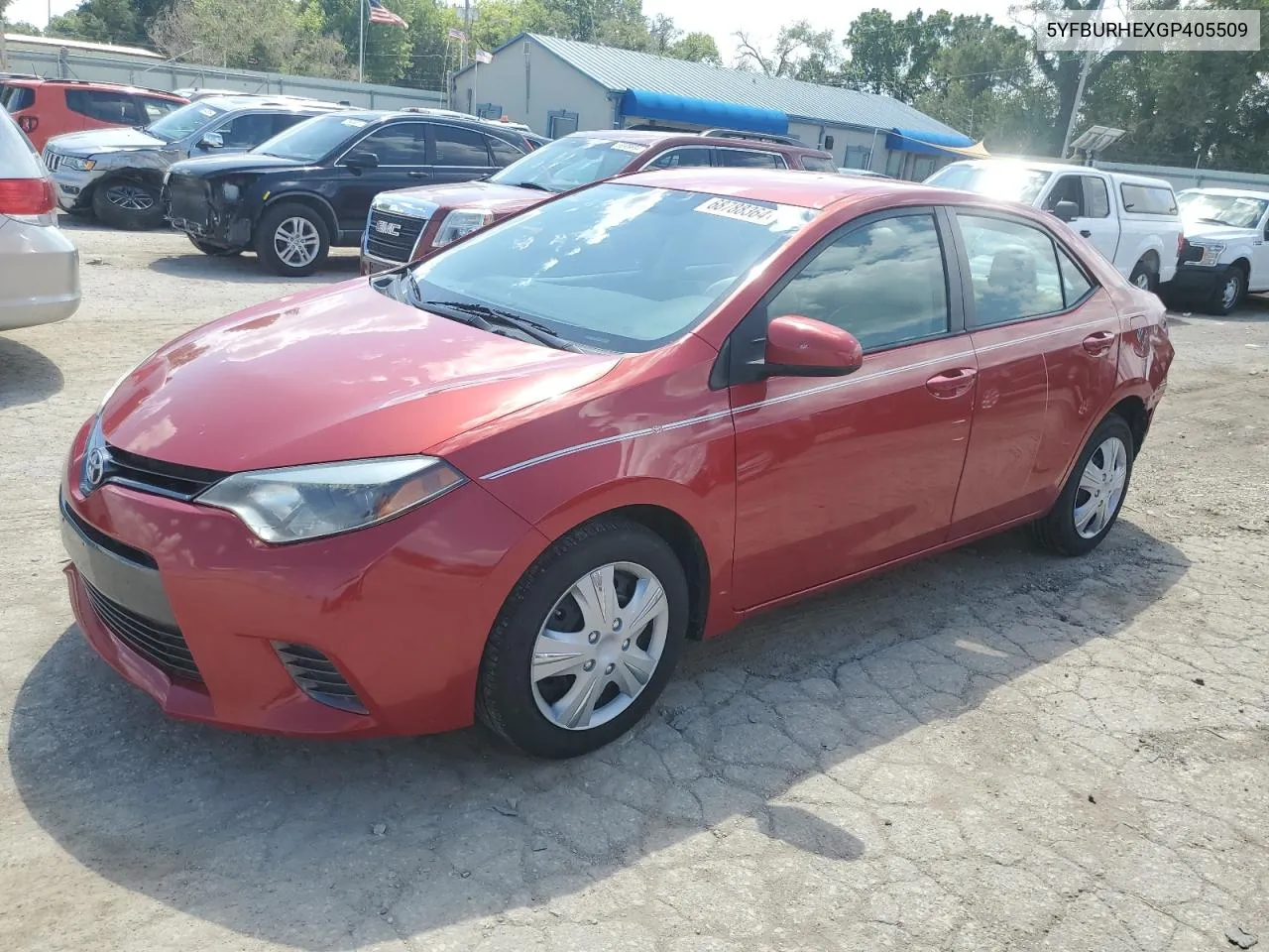 5YFBURHEXGP405509 2016 Toyota Corolla L