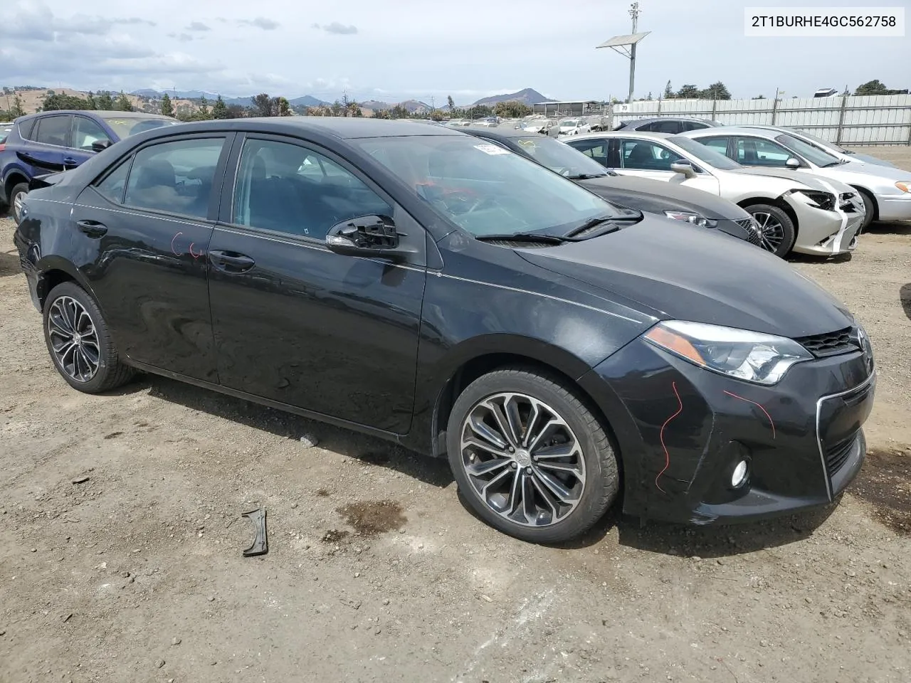 2016 Toyota Corolla L VIN: 2T1BURHE4GC562758 Lot: 68937764