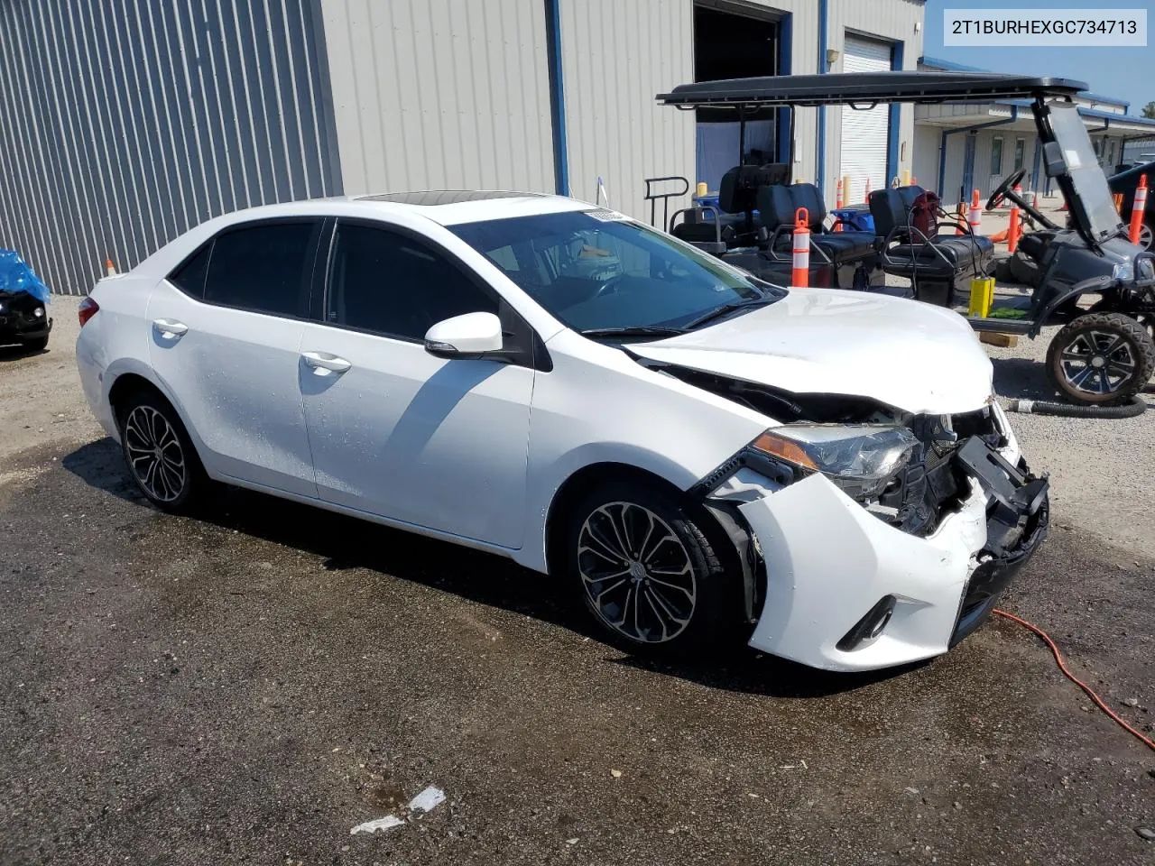 2T1BURHEXGC734713 2016 Toyota Corolla L