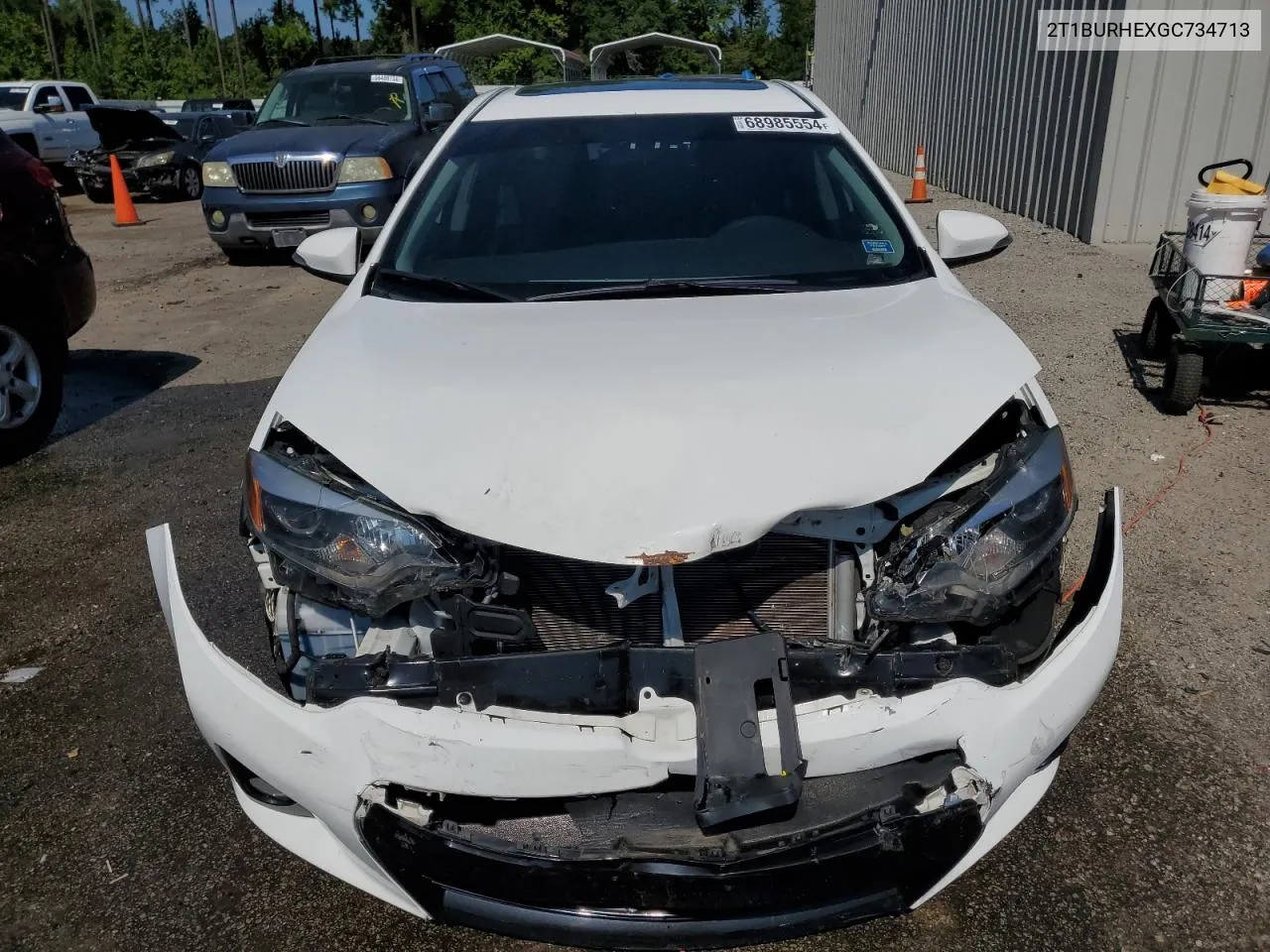 2T1BURHEXGC734713 2016 Toyota Corolla L