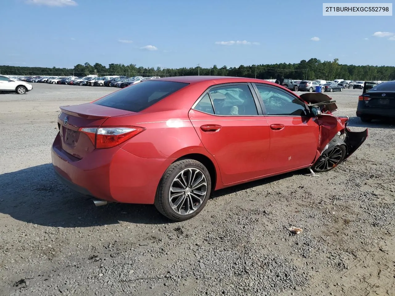 2016 Toyota Corolla L VIN: 2T1BURHEXGC552798 Lot: 69056144